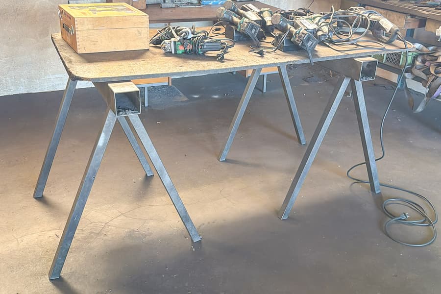 2 Metallschragen